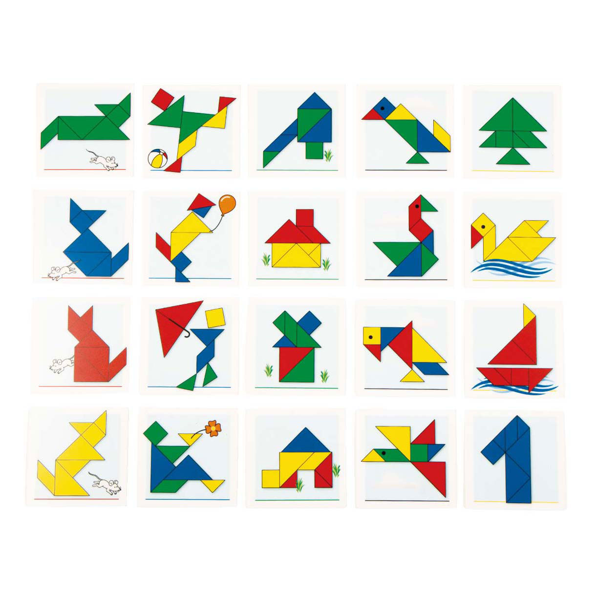 Rolf Originals - Houten Tangram Spel