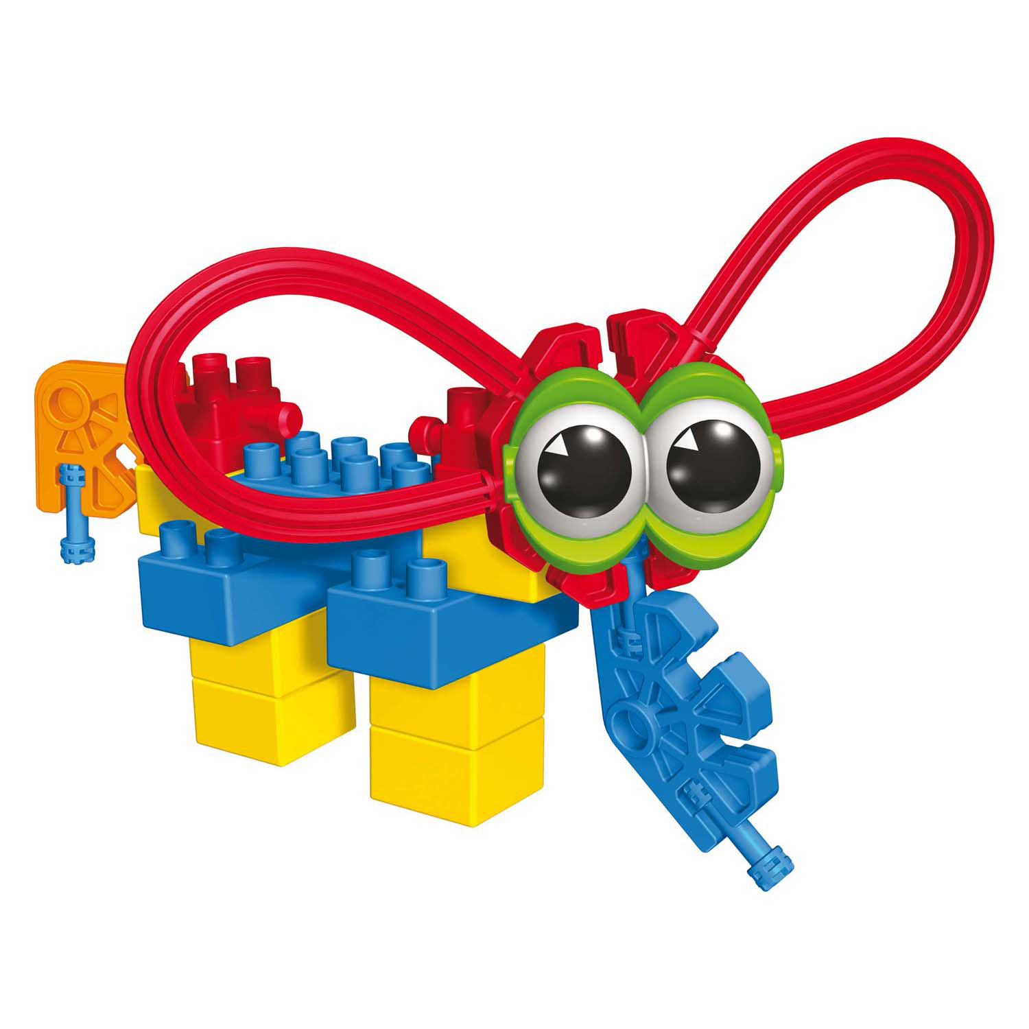 Kid K'Nex Schoolset met 22 Voorbeeldkaarten - 225dlg.