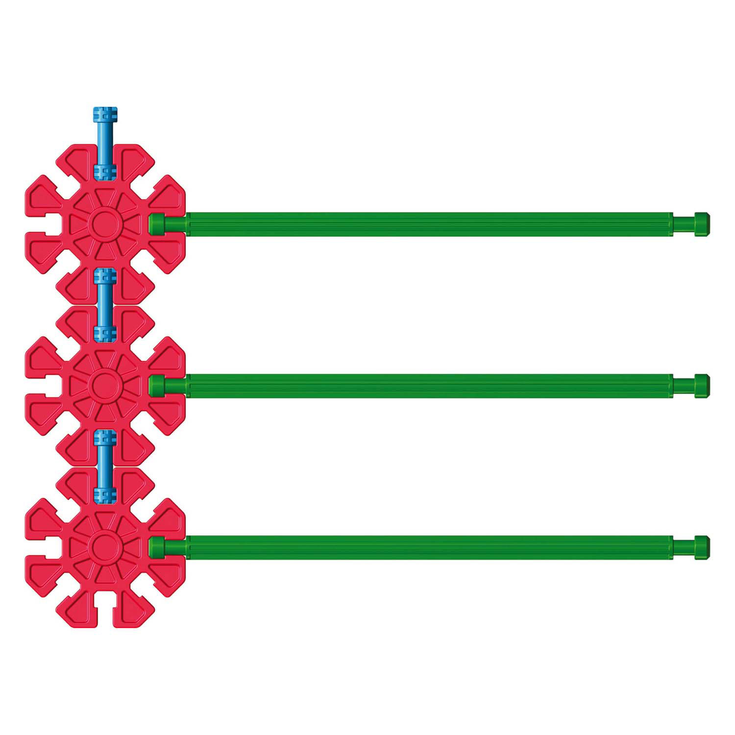 Kid K'Nex Schoolset met 22 Voorbeeldkaarten - 225dlg.