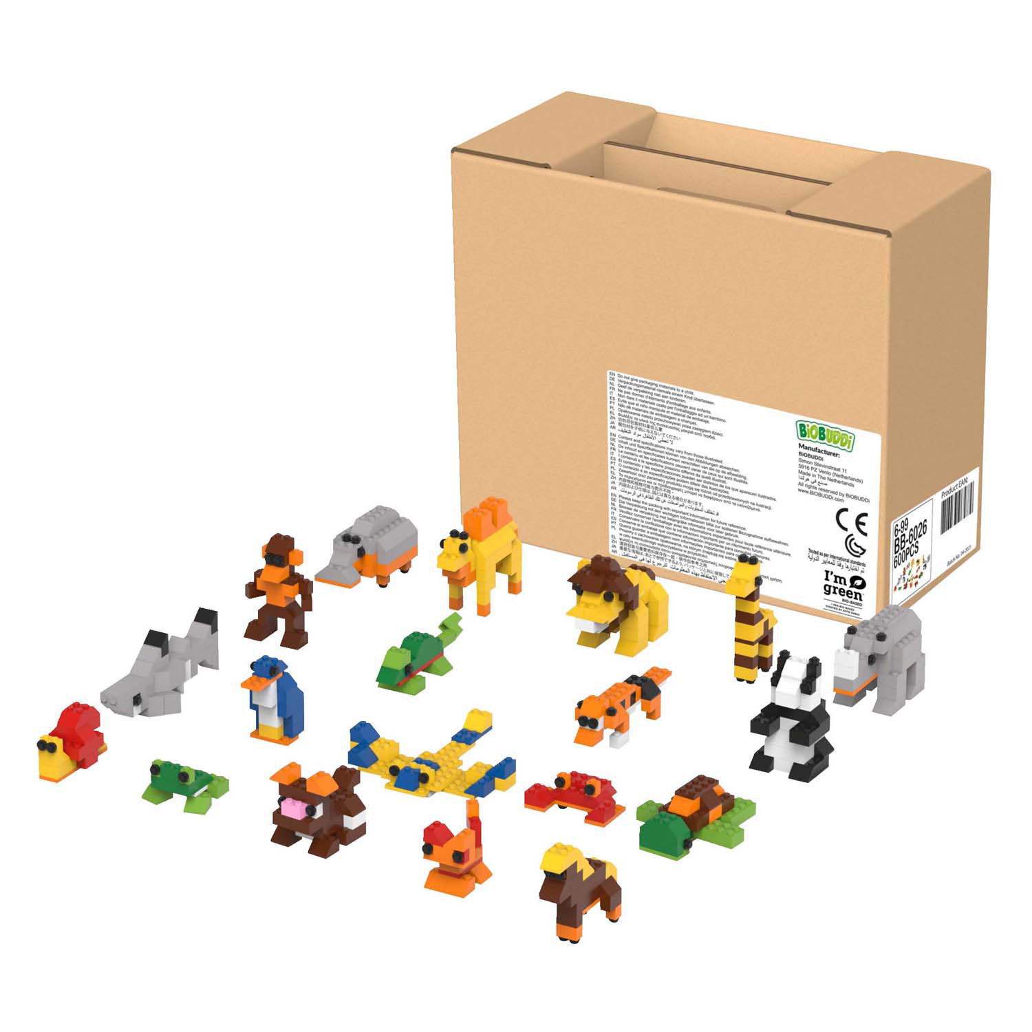 BiOBUDDi Education Small Bouw je Dierenplaneet