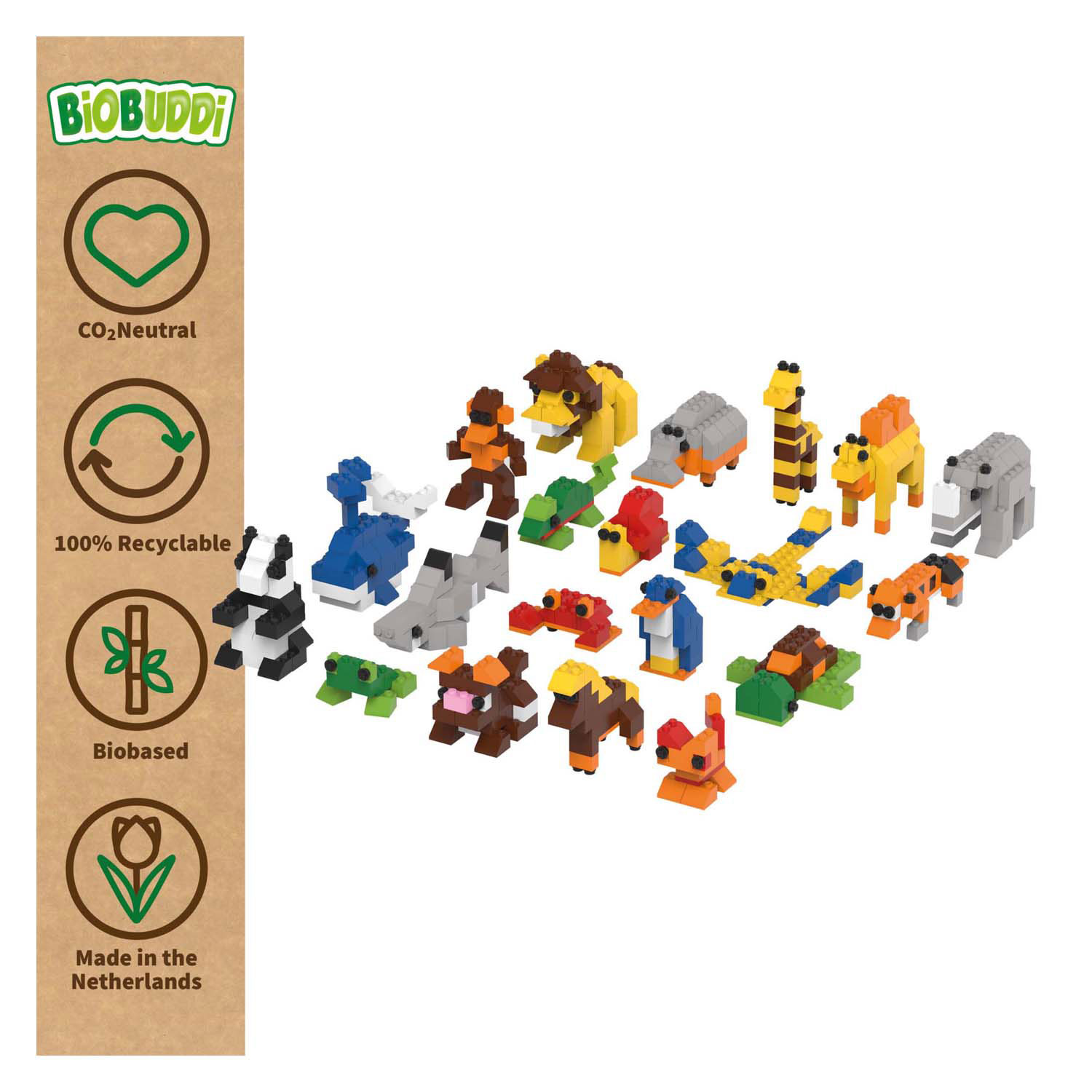 BiOBUDDi Education Small Bouw je Dierenplaneet