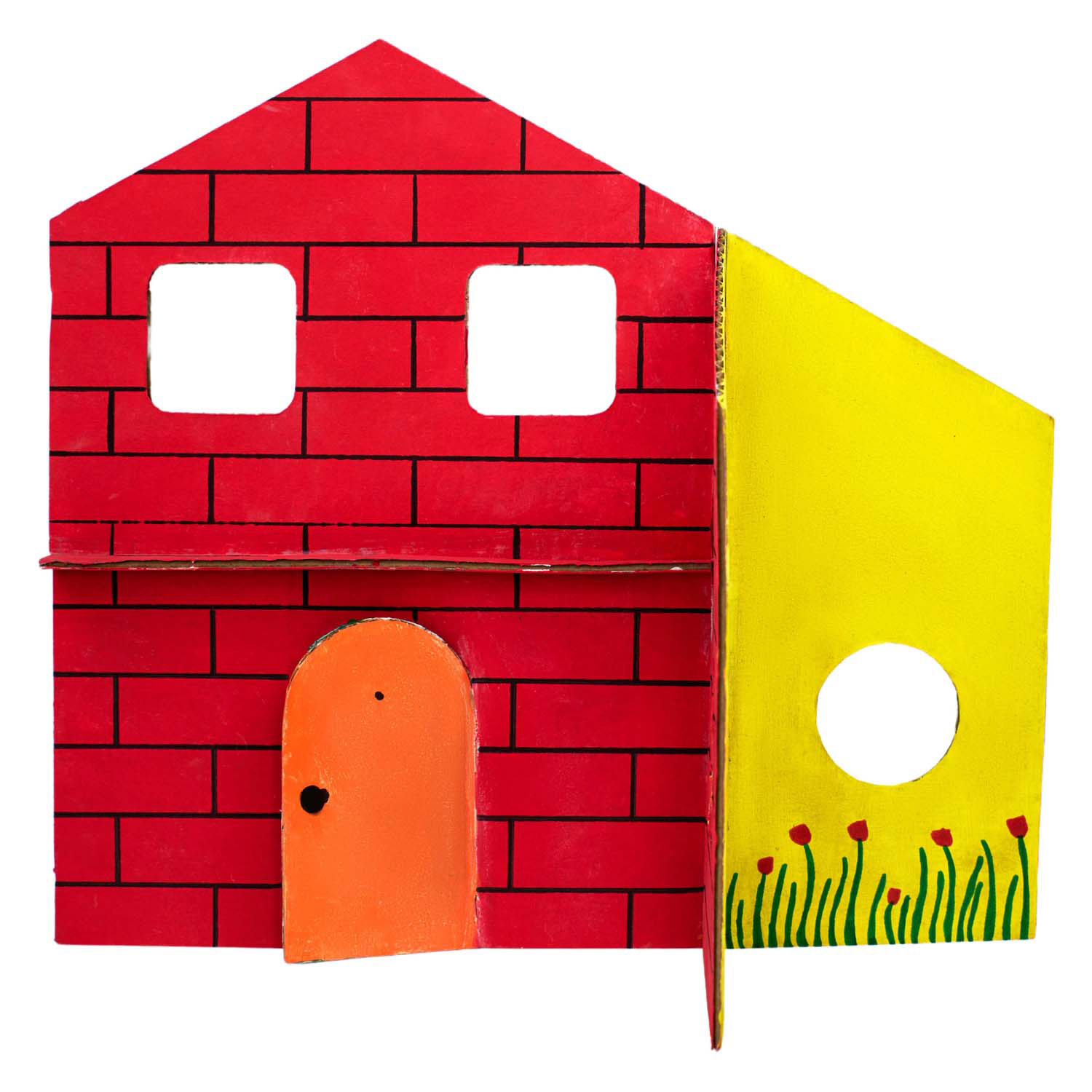 Puppenhaus gestanzt - 12 Stk.