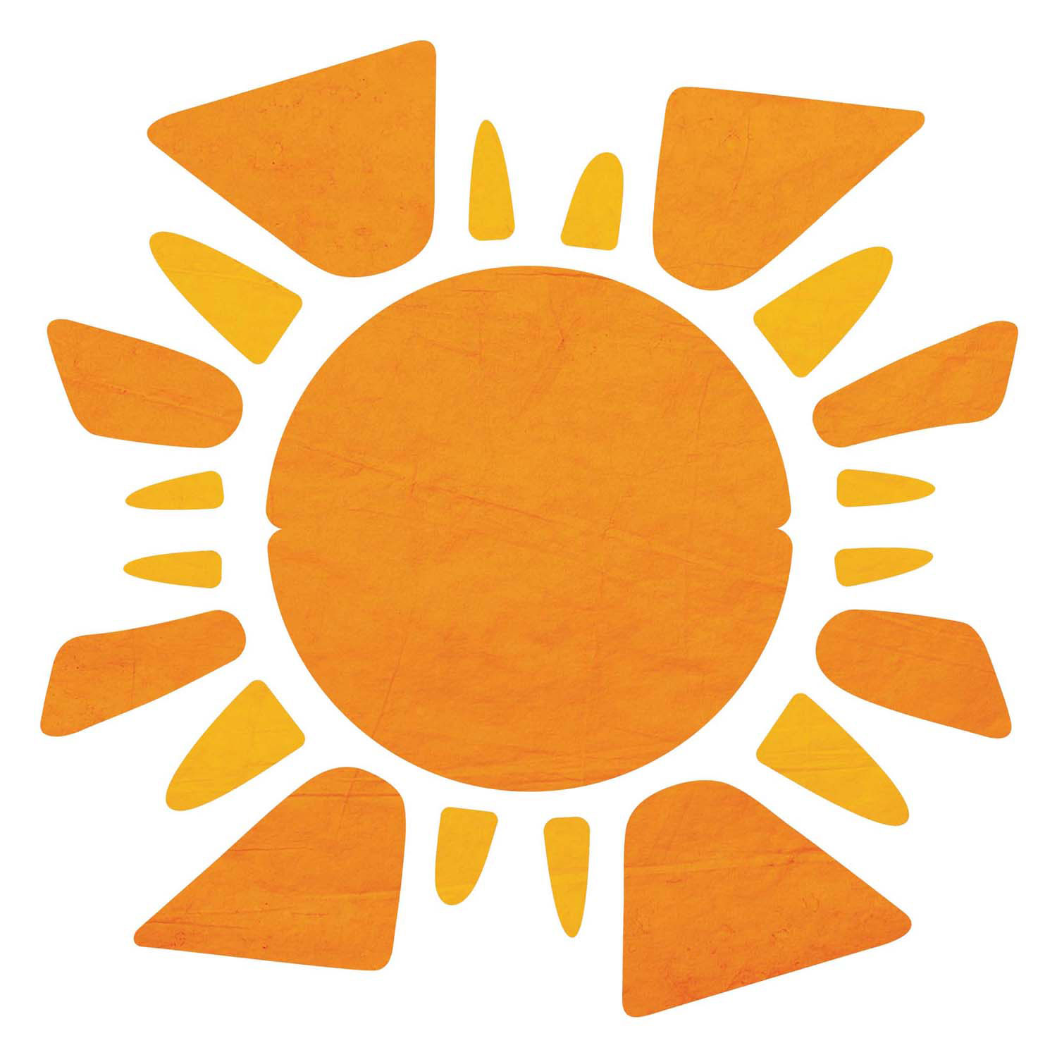 Teken- en Verfsjablonen het Weer - 10st.