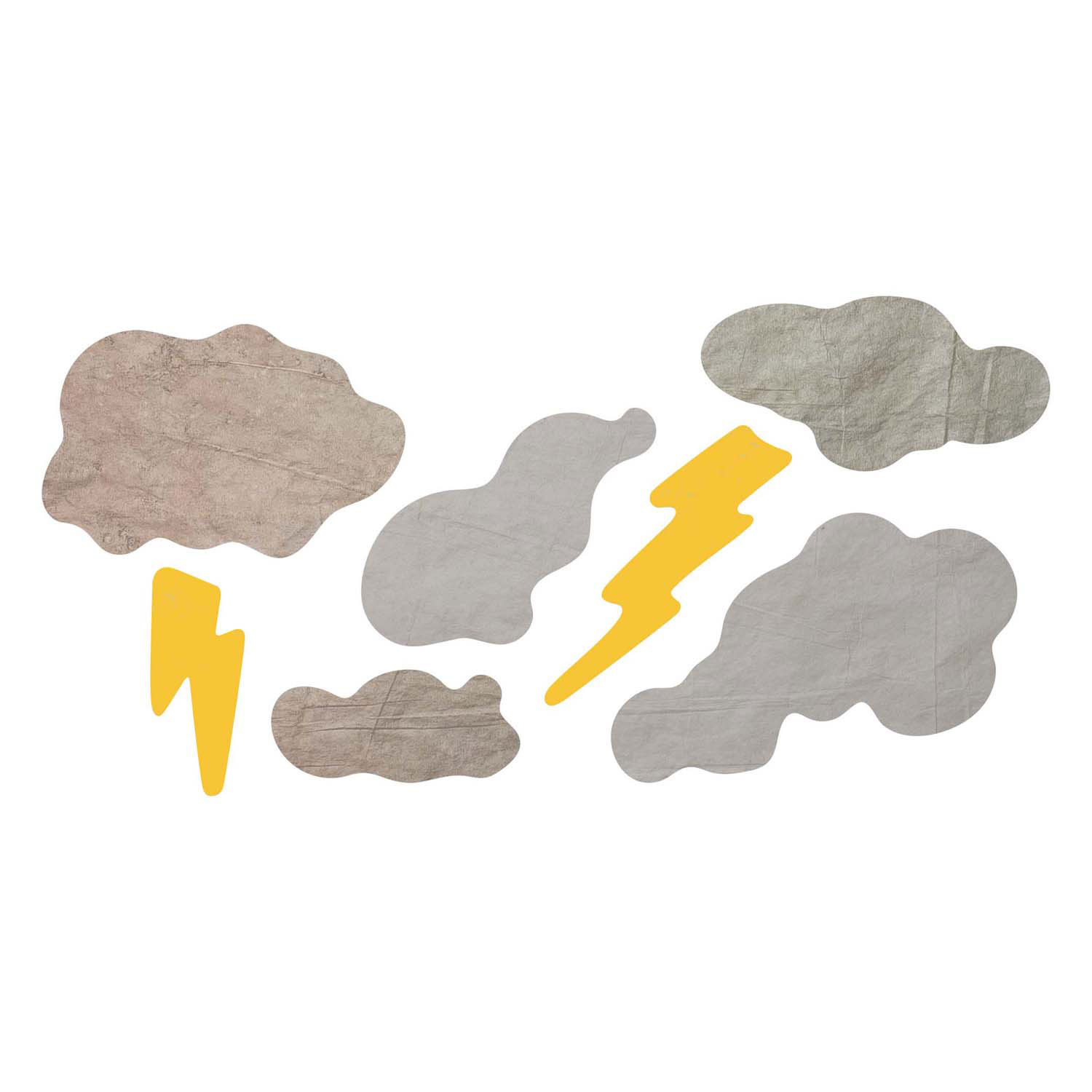 Teken- en Verfsjablonen het Weer - 10st.