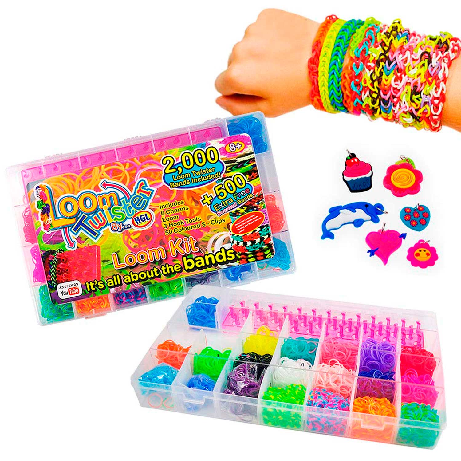 Loom Twister Opbergbox, 2500dlg. online kopen | Lobbes Speelgoed Loom Twister Opbergbox, 2500dlg. online kopen | Lobbes Speelgoed