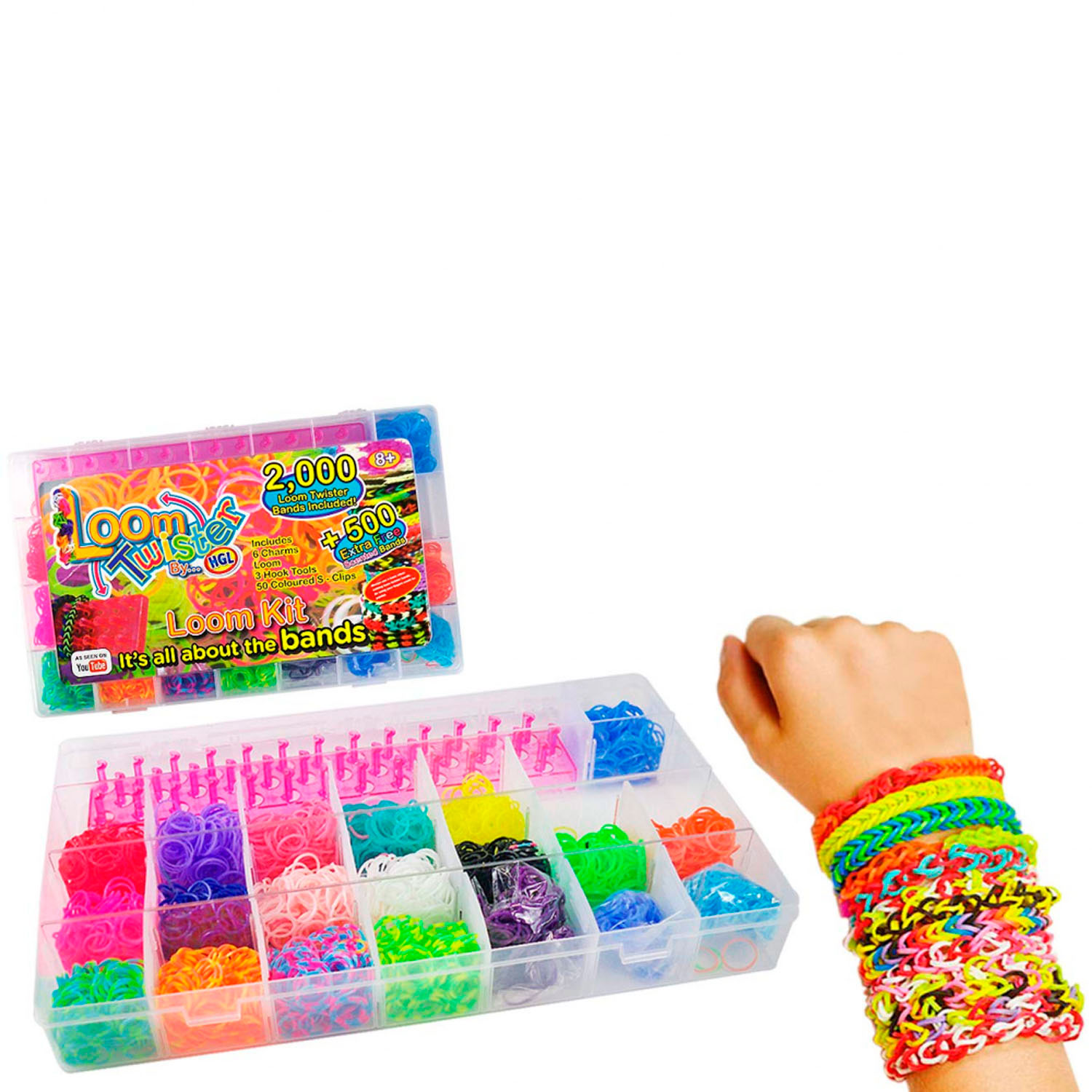 Loom Twister Opbergbox, 2500dlg. online kopen | Lobbes Speelgoed Loom Twister Opbergbox, 2500dlg. online kopen | Lobbes Speelgoed