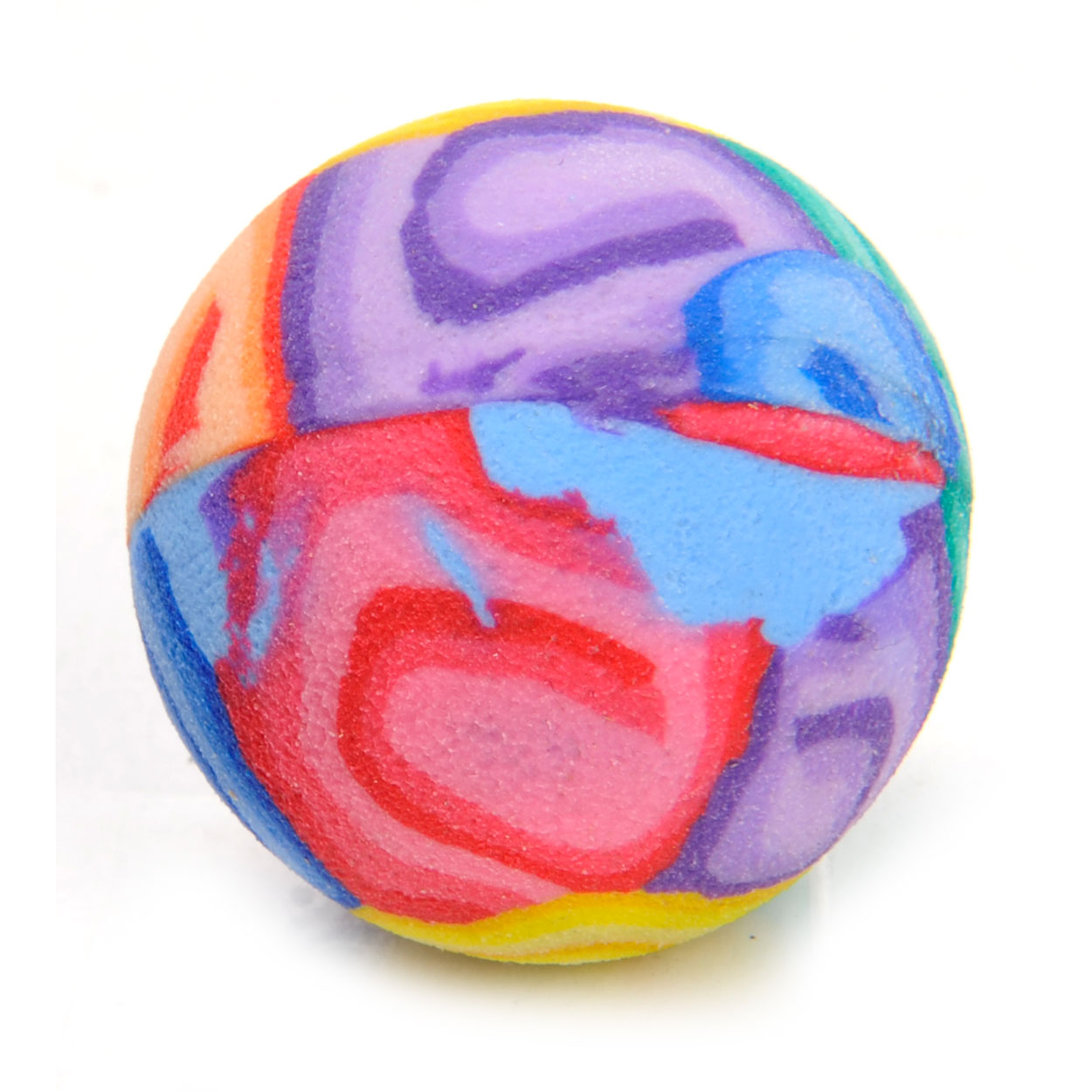 Balle rebondissante colorée