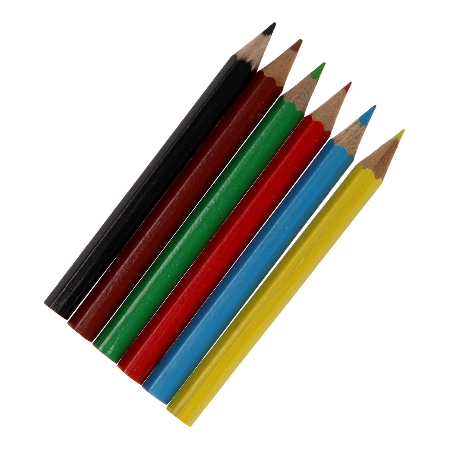 Crayons de couleur Pirate, 6 pcs.
