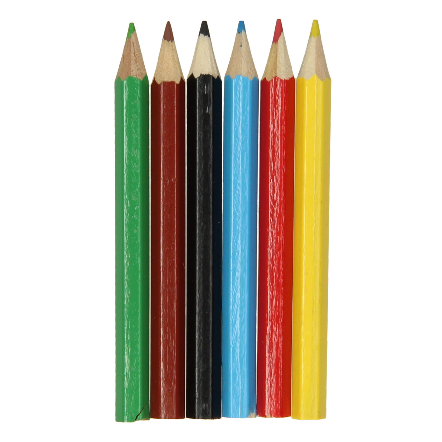 Crayons de couleur Licorne, 6 pcs.