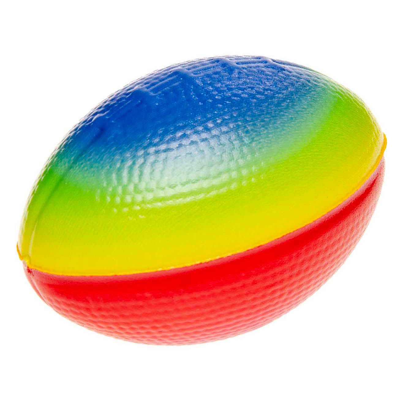 Rugbyball Regenbogen