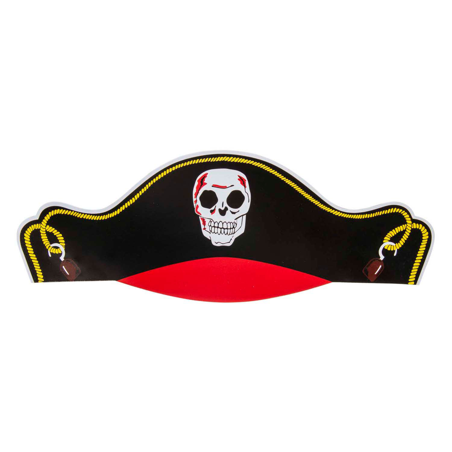Chapeau de pirate en carton
