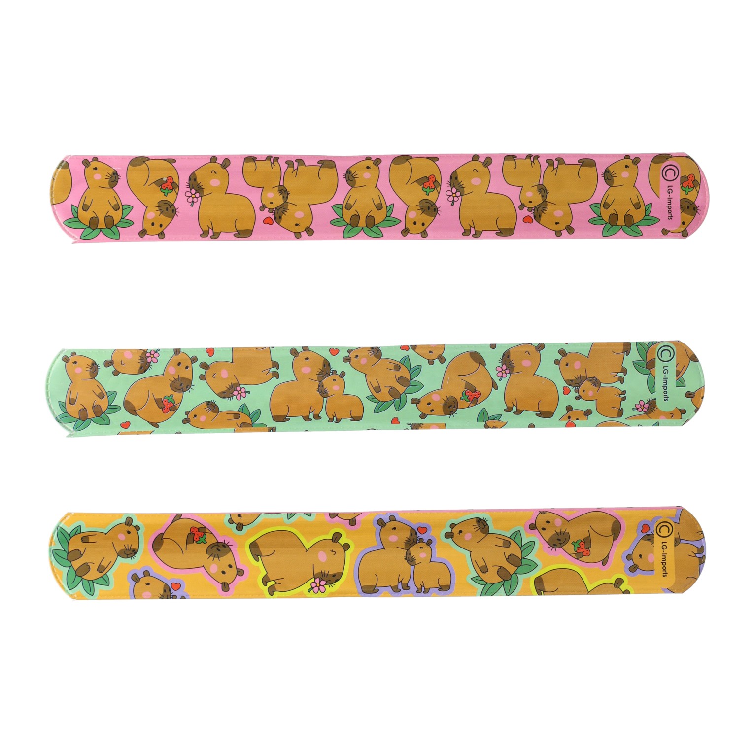 Klaparmband Capybara