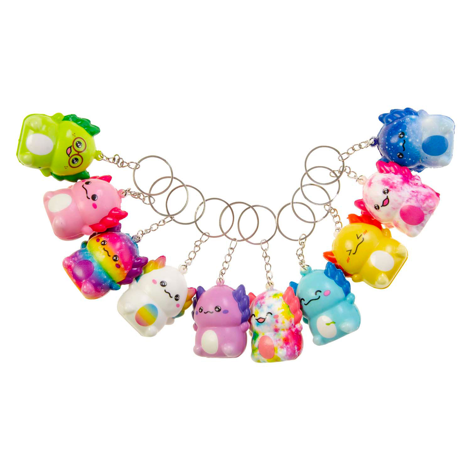 Porte-clés Duckiez en mousse Axolotl