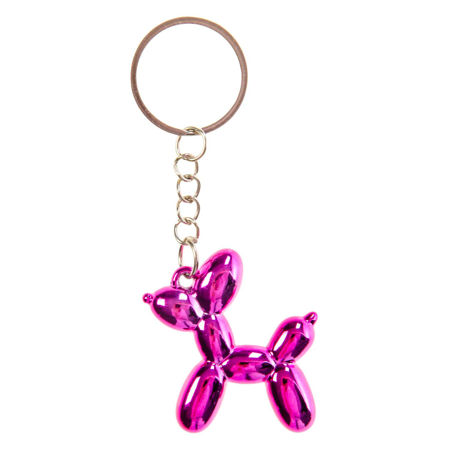 Porte-clés chien ballon