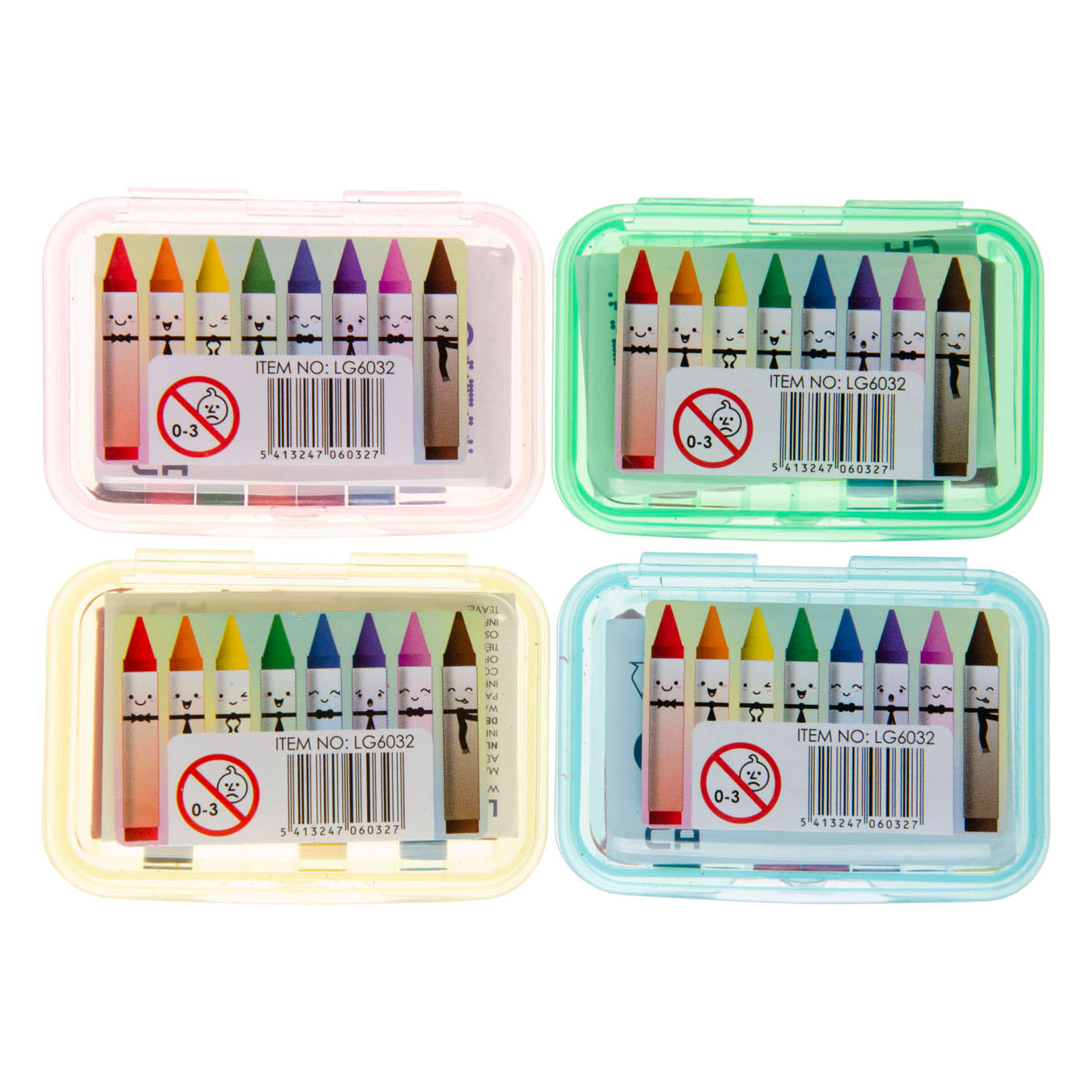 Mini Waskrijtjes in Doosje - 8st.