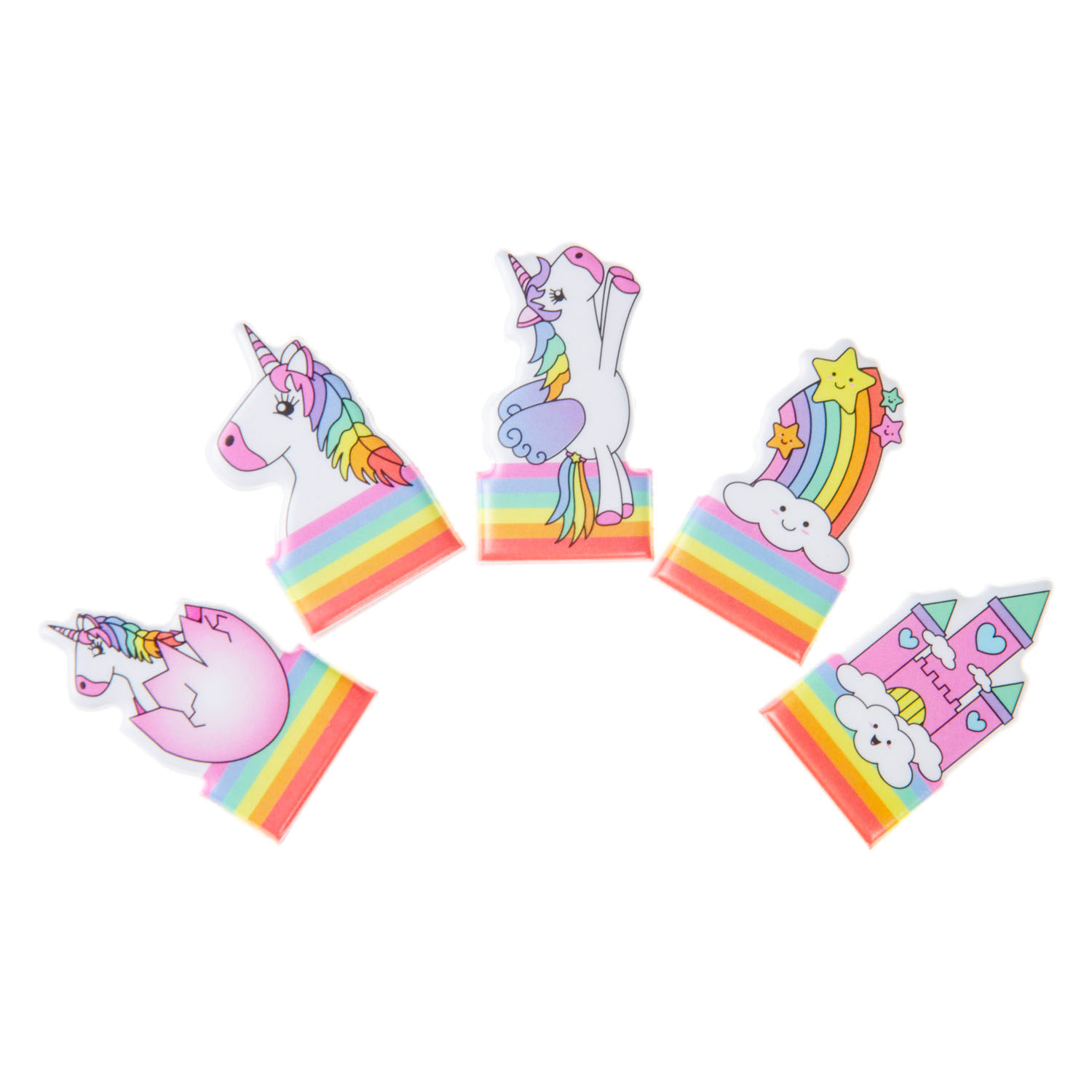 Vingerpoppetjes Eenhoorn - 5st.