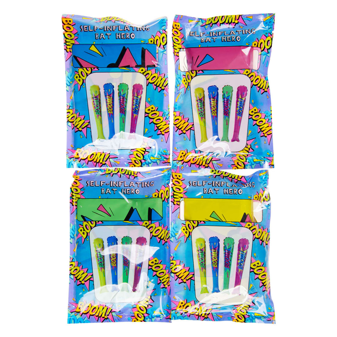 Selbstaufblasende Fledermaus-Superhelden
