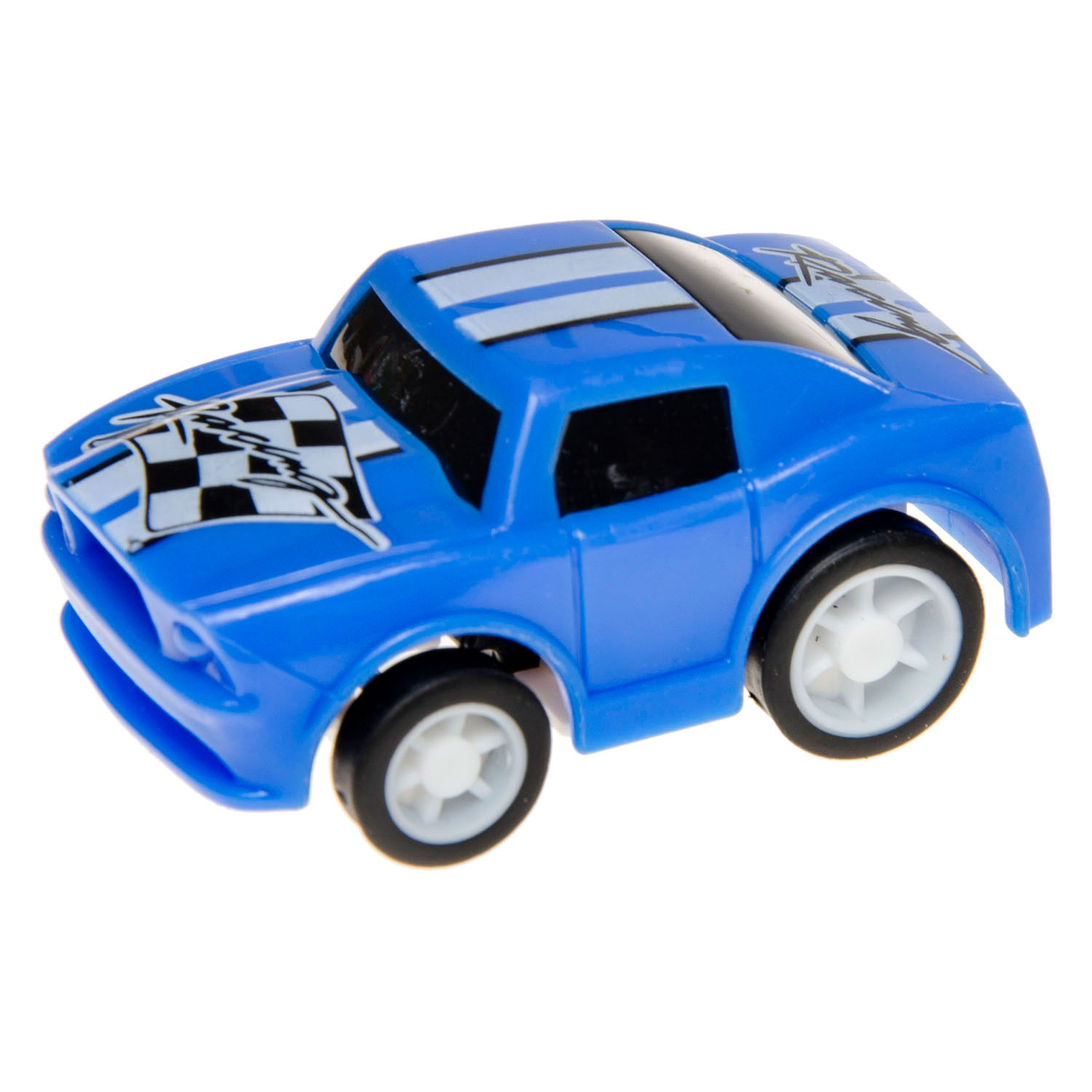 Farbiges Rückziehauto