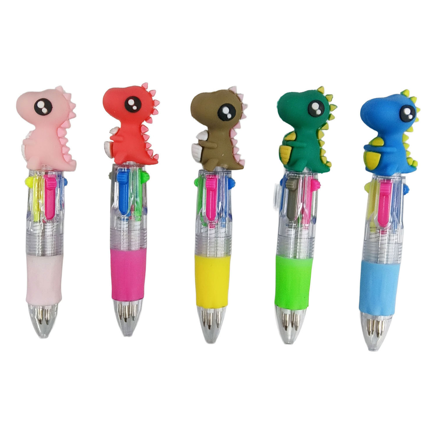 Balpen Dinosaurus - 6 Kleuren