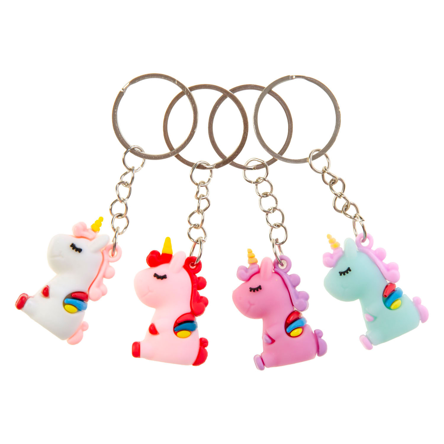 Sleutelhanger Zittende Eenhoorn