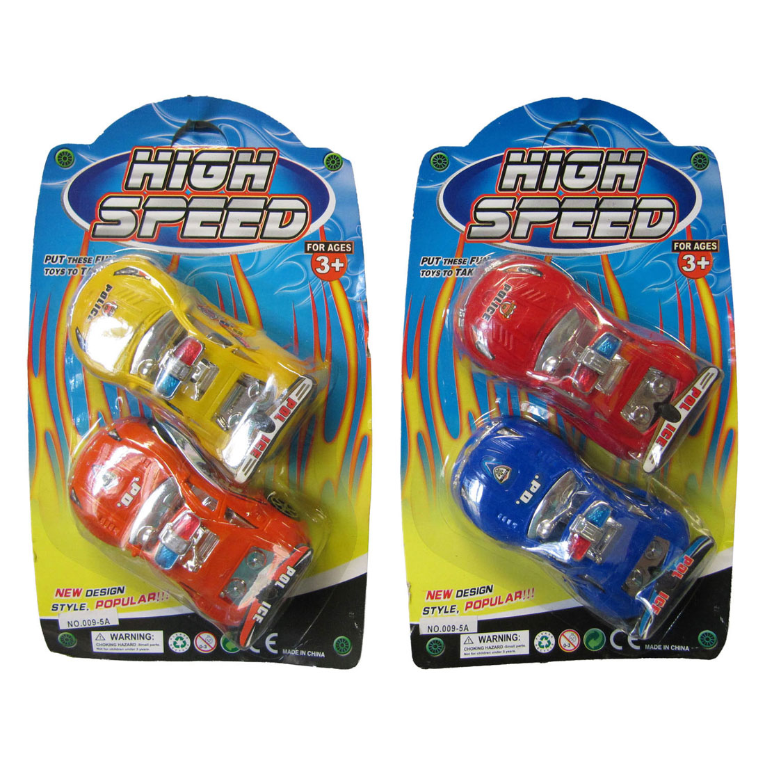 Ensemble Haute Vitesse Metalen Auto - 2ème.