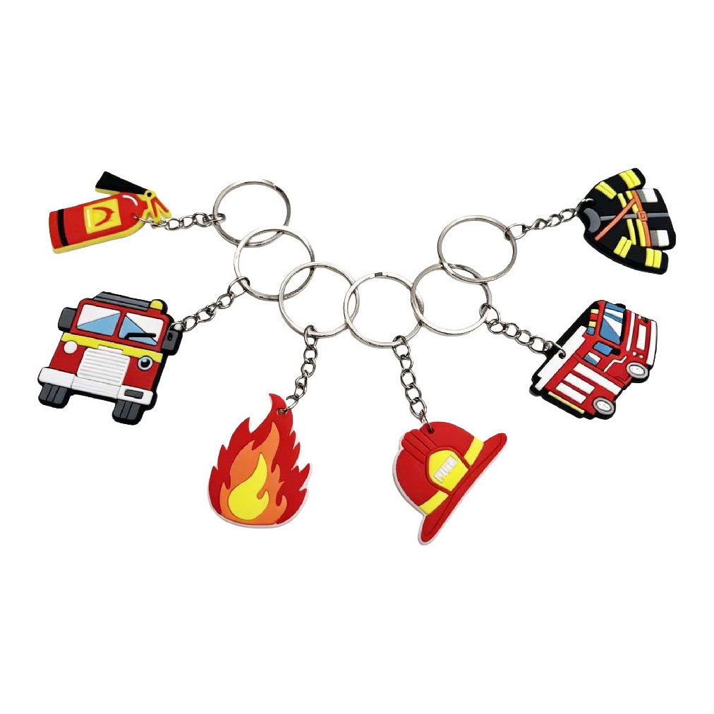 Porte-clés pompier
