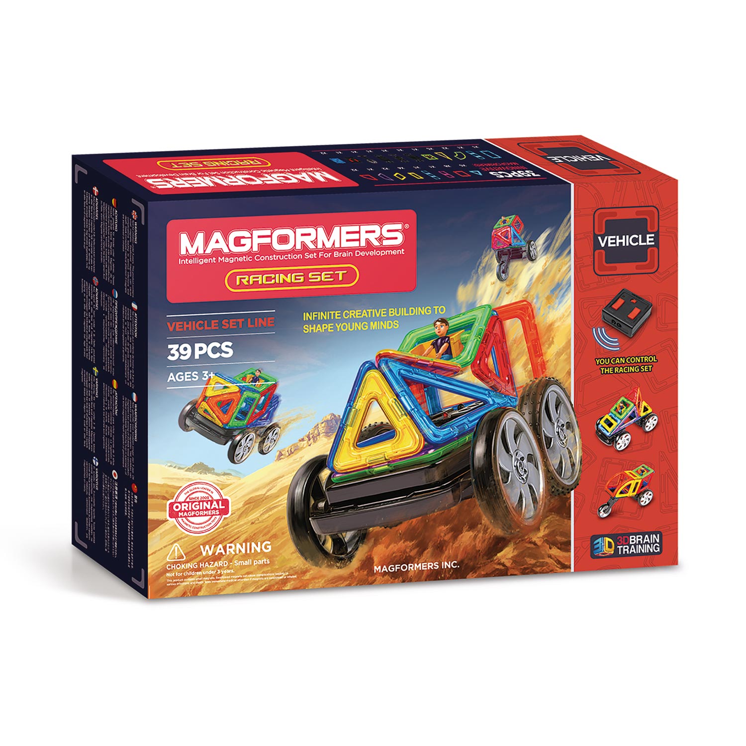 Magformers Racing Set, 39dlg.