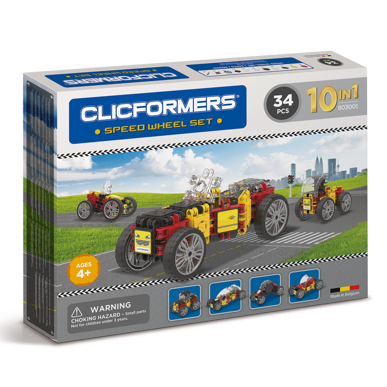 Clicformers - Racewagen Set