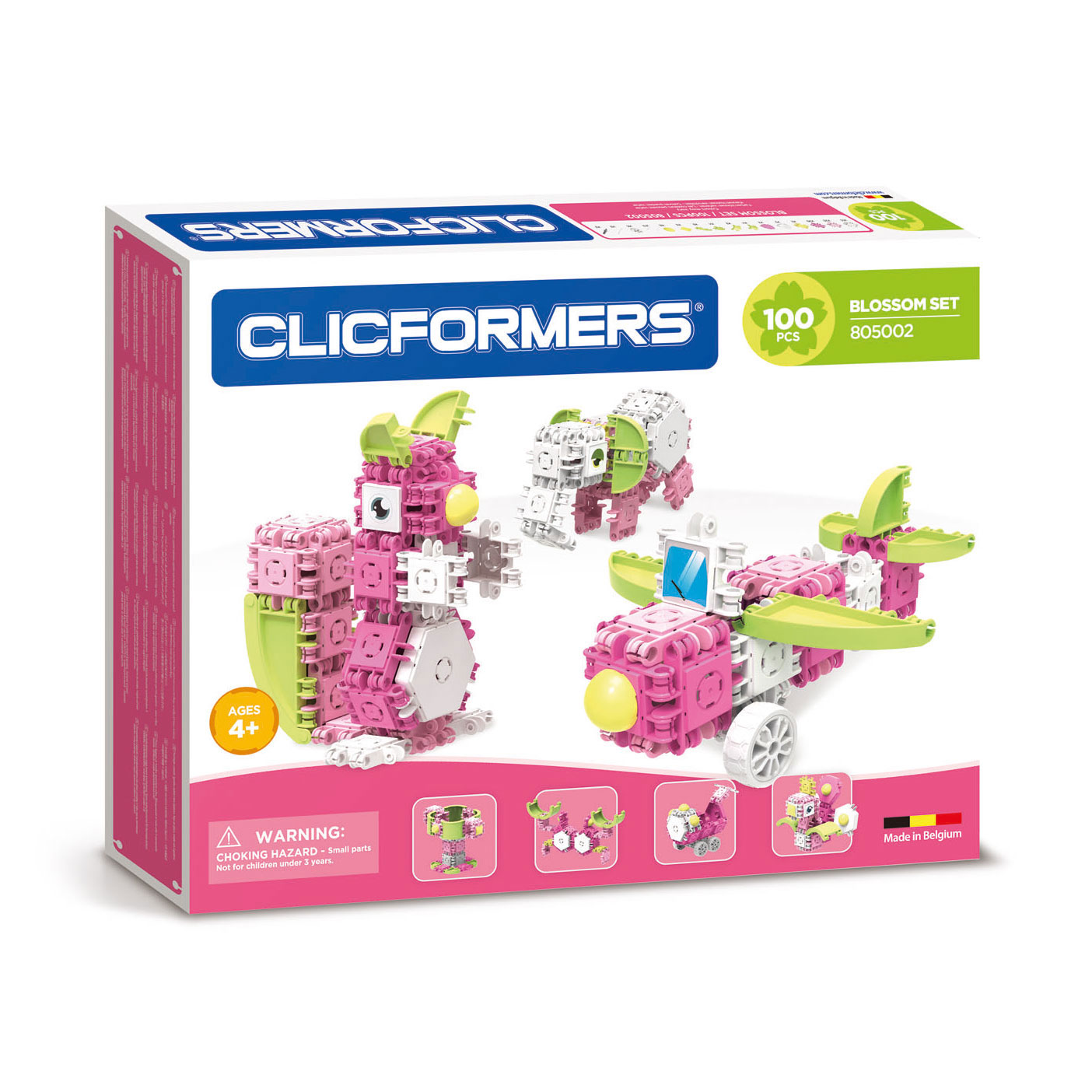Ensemble Clicformers Blossom, 100 pcs.