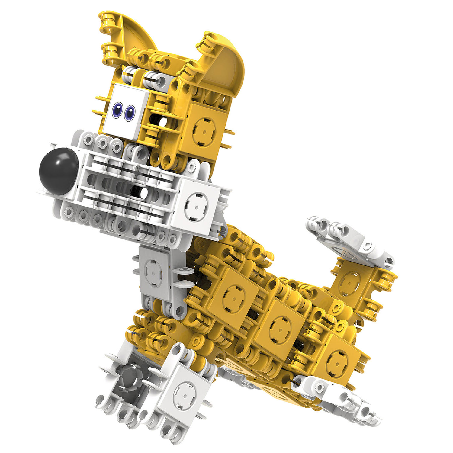 Clicformers Pets Set, 3 en 1, 74 pièces.