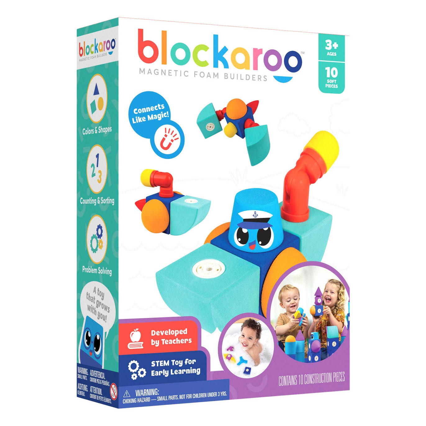 Blockaroo kasteel box-magnetisch speelgoed-peuter speelgoed-speelgoed 3