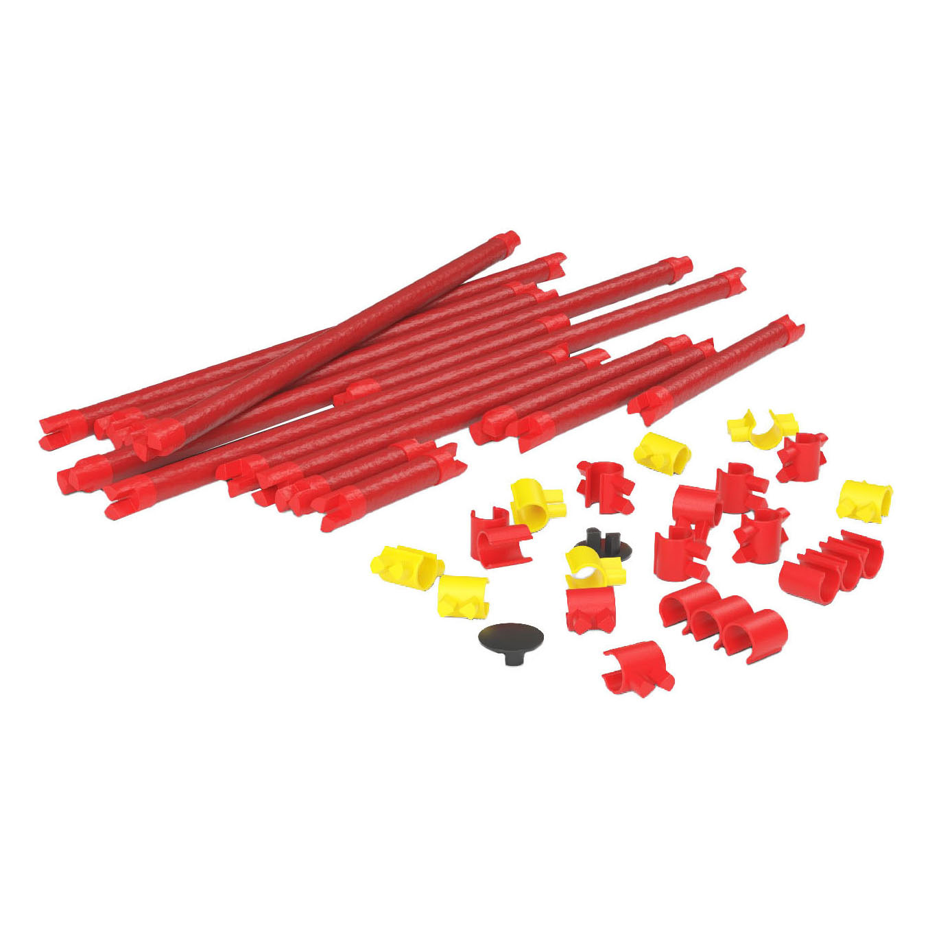 Tiges de construction flexibles Spaghetteez Velociraptor, 34 pcs.