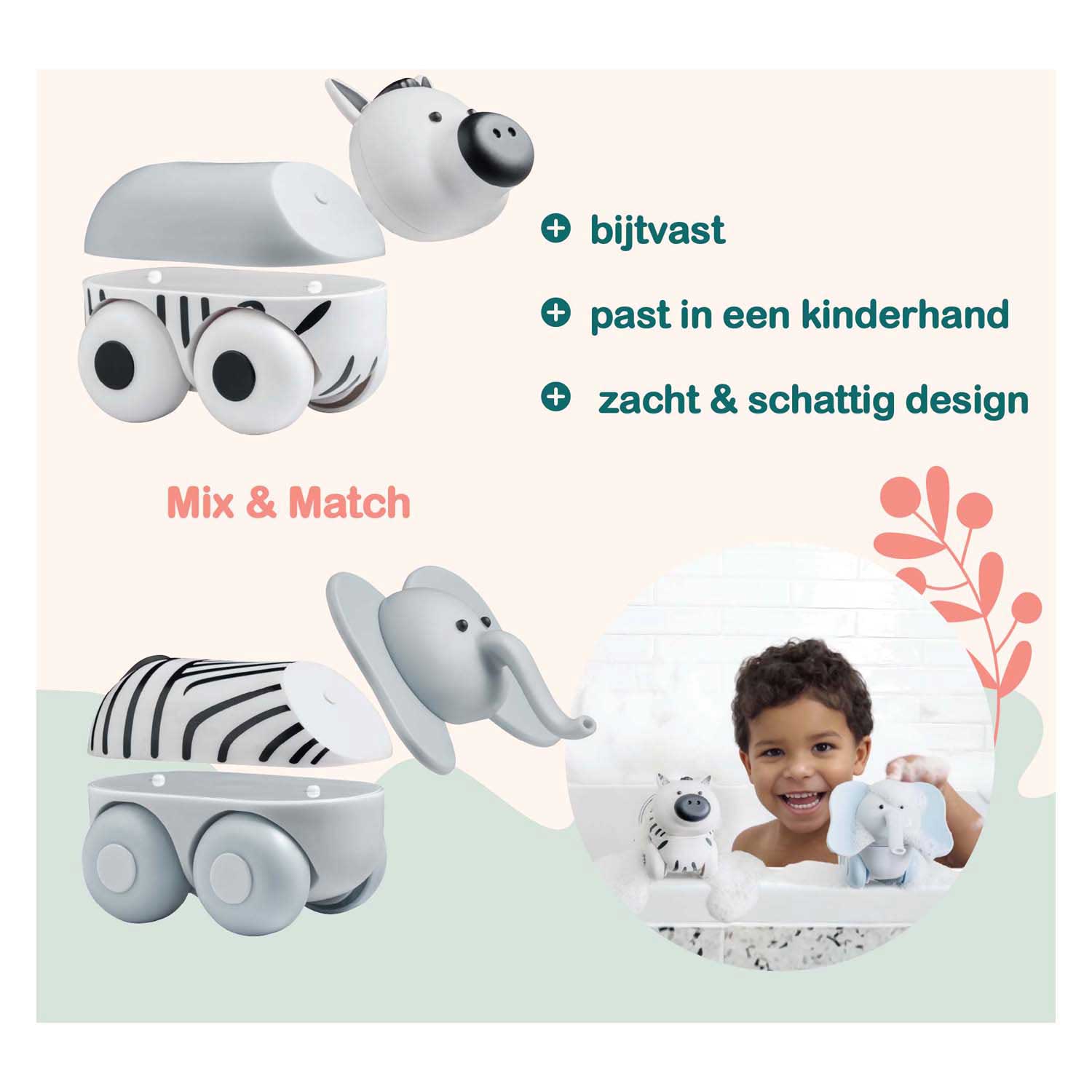 Magimals Wheely Safari Box - 6dlg.