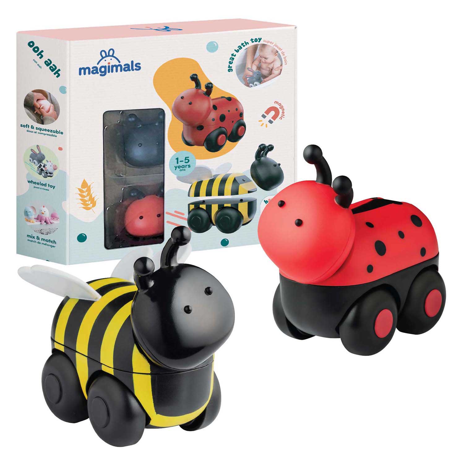 Magimals Wheely Insects Box - 6dlg.