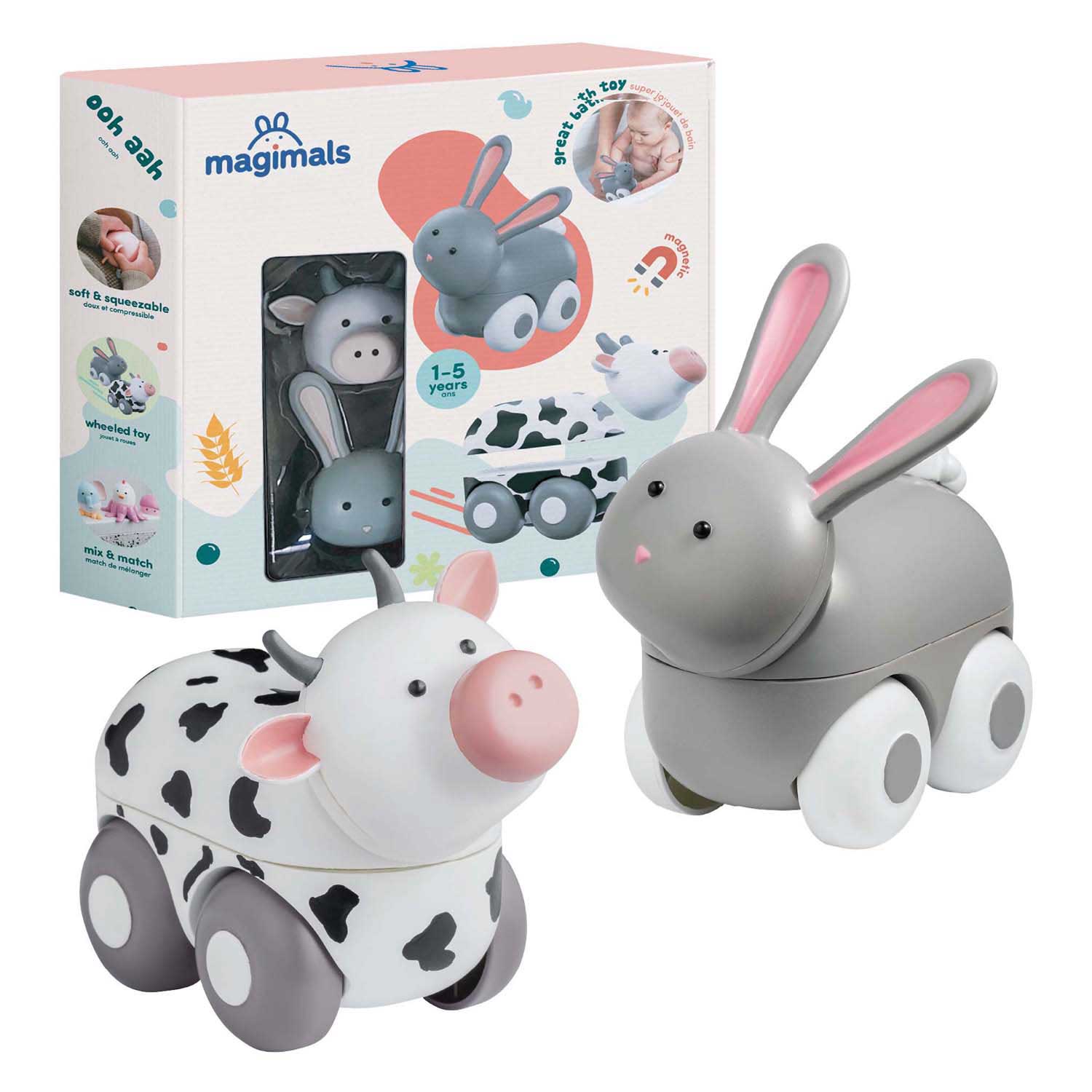 Magimals Wheely Farm Box - 6dlg.