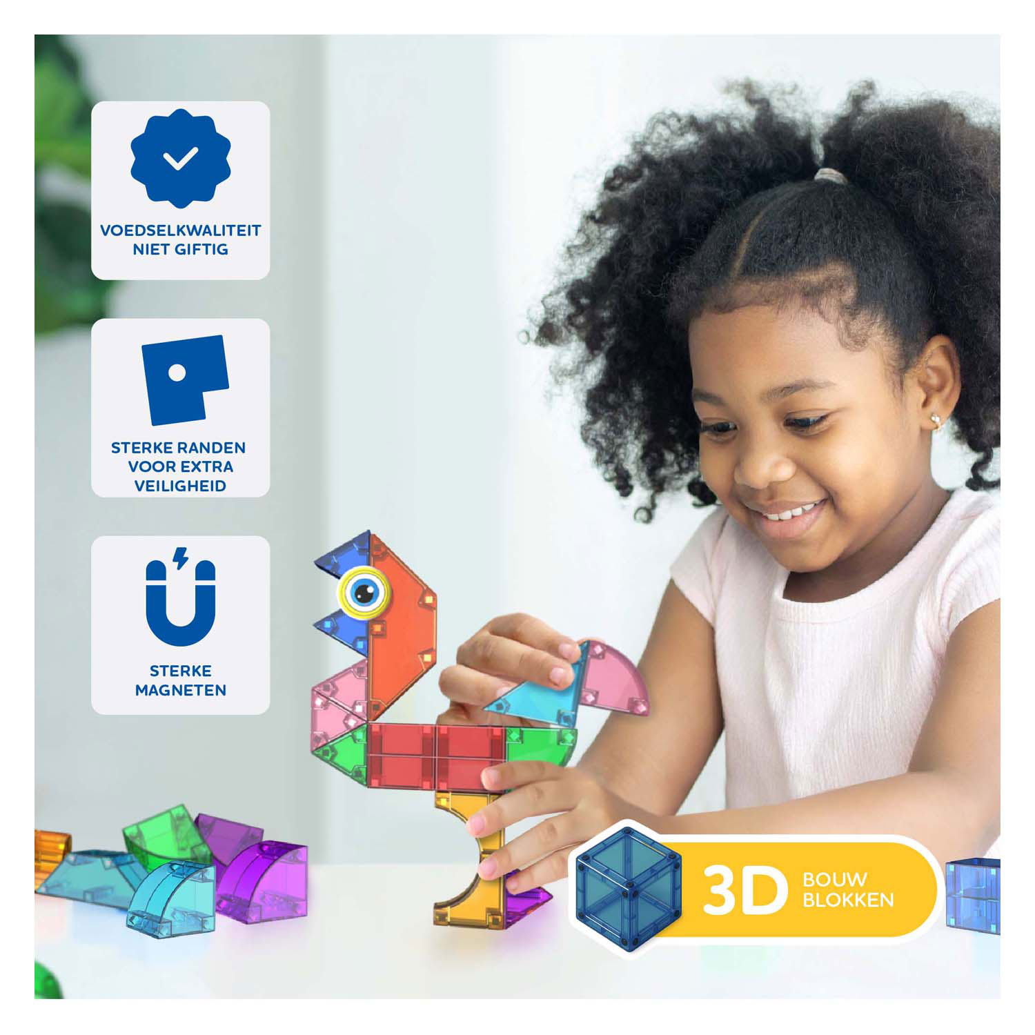 Cubixx Magnetische Bouwspeelgoed - 85dlg.
