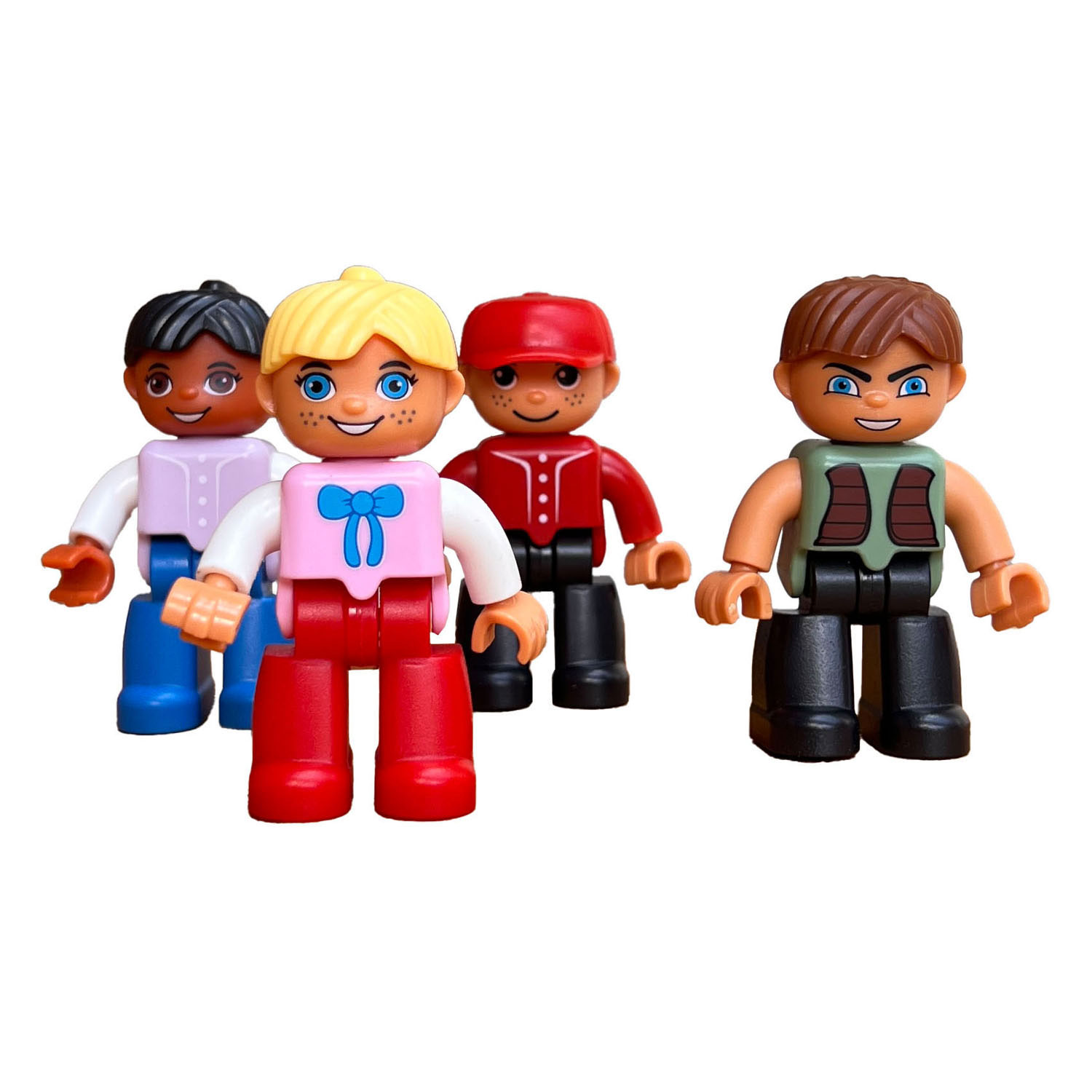 Coblo Minifiguren Magnetisches Bauspielzeug, 4 Stück.