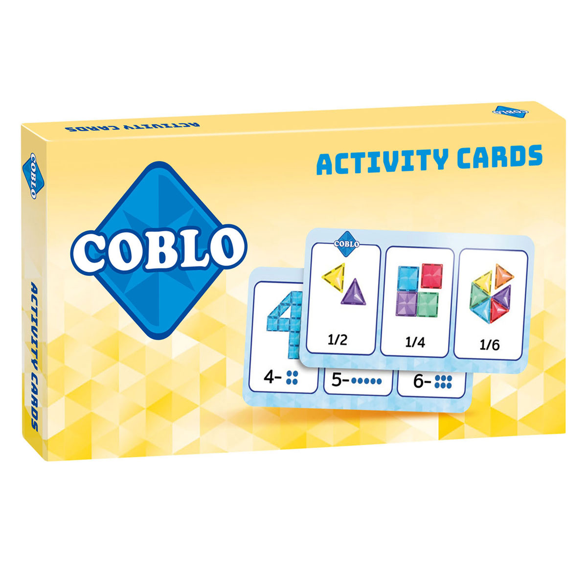 Cartes d'affectation Coblo Jouets de construction magnétiques, 14 pcs.