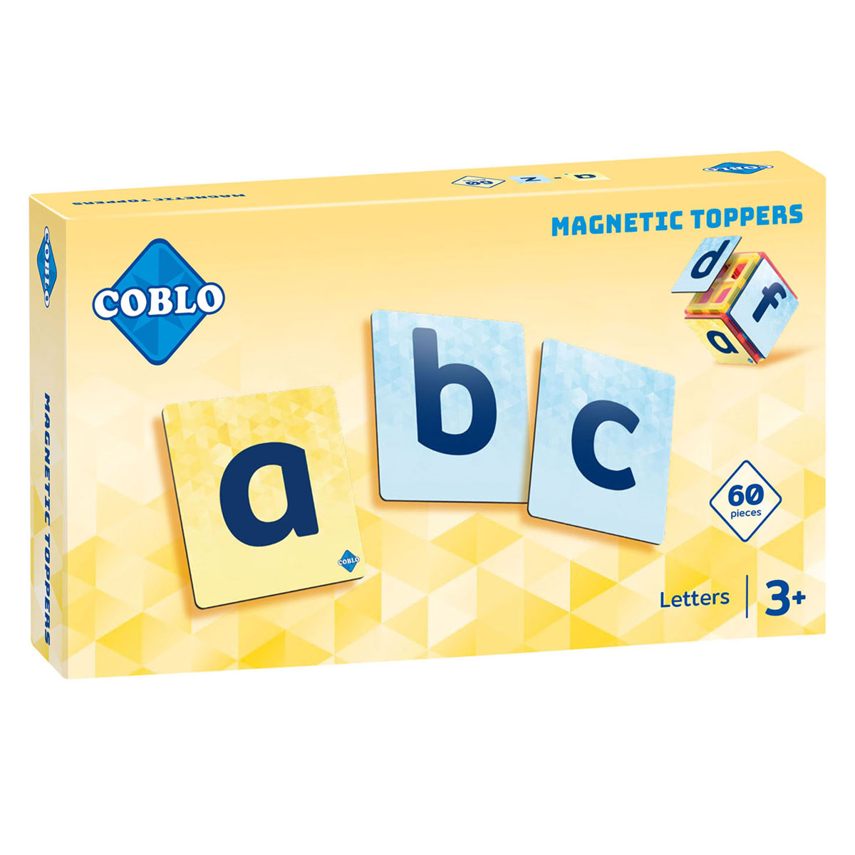 Coblo Toppers Letters Magnetisch Bouwspeelgoed, 60dlg.