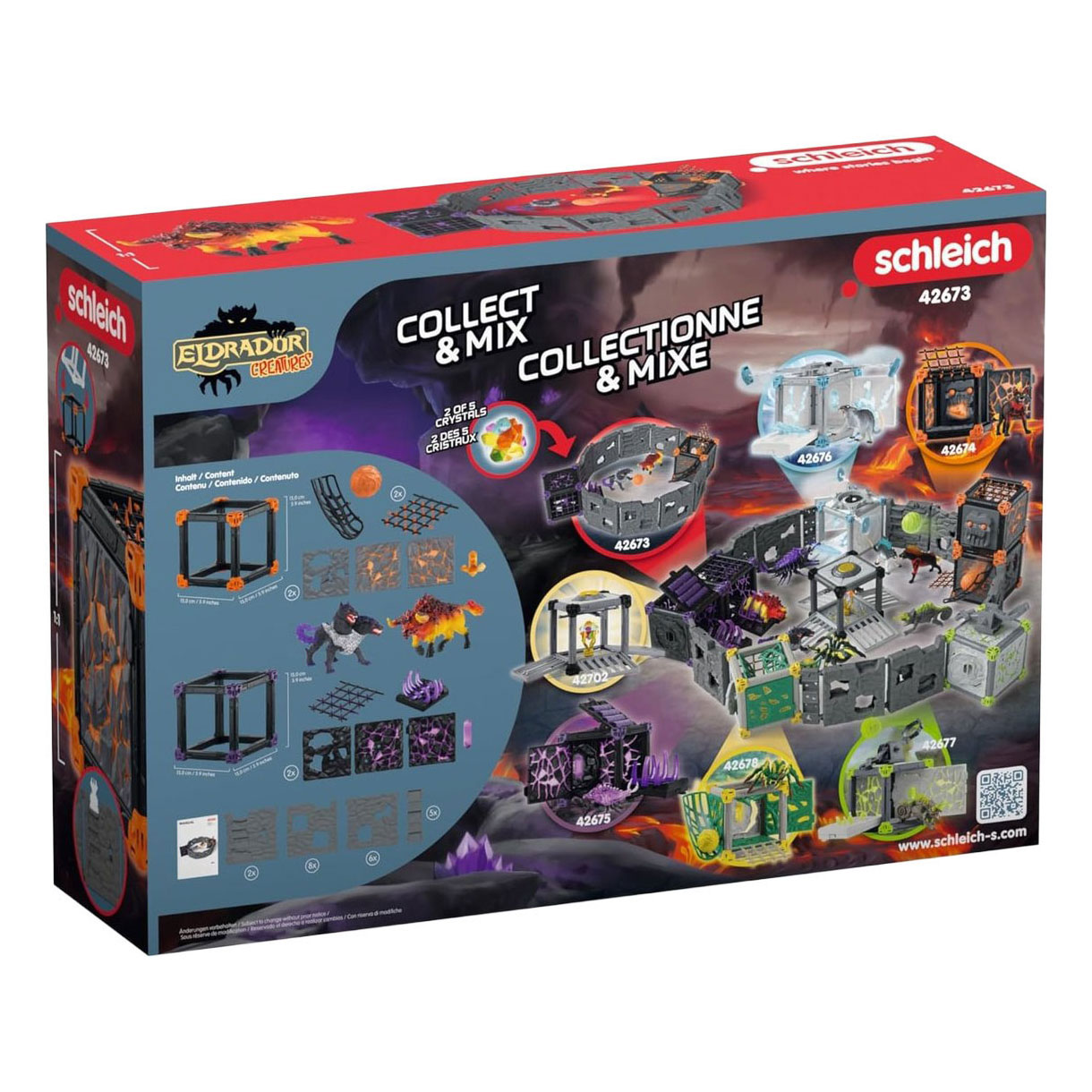 schleich Eldrador BattleCave Arena: Lava vs Schaduw 42673