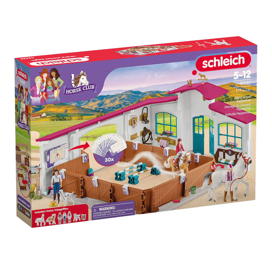 schleich HORSE CLUB Rijhal Peppertree 42639