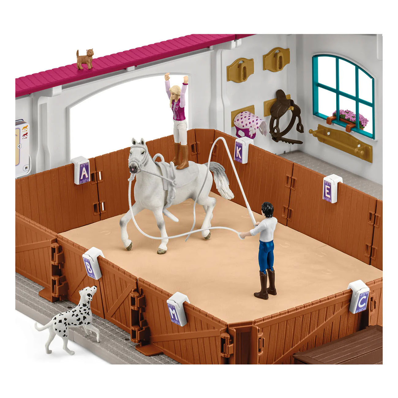 schleich HORSE CLUB Rijhal Peppertree 42639