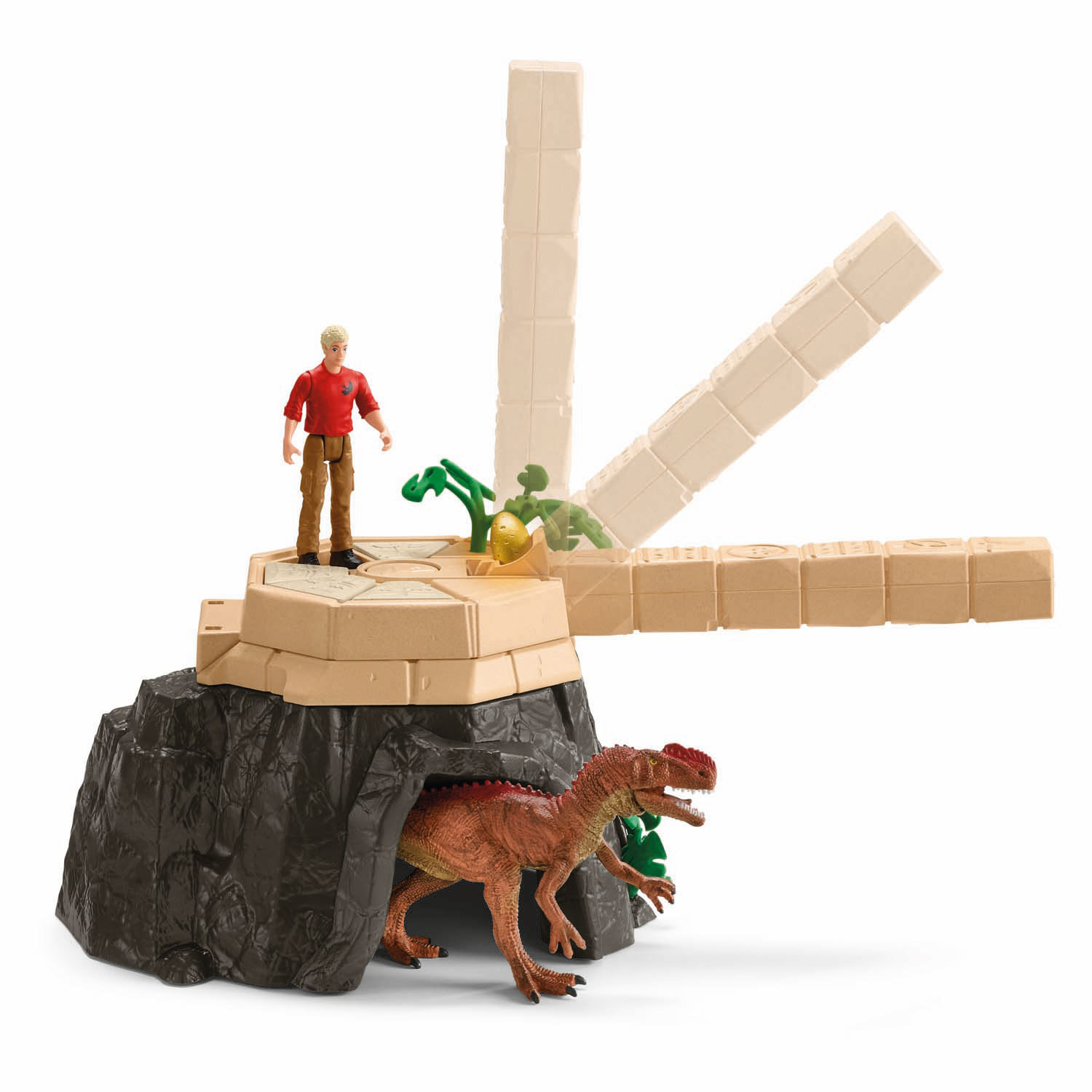 Schleich DINOSAURES Conquête du Temple 42656