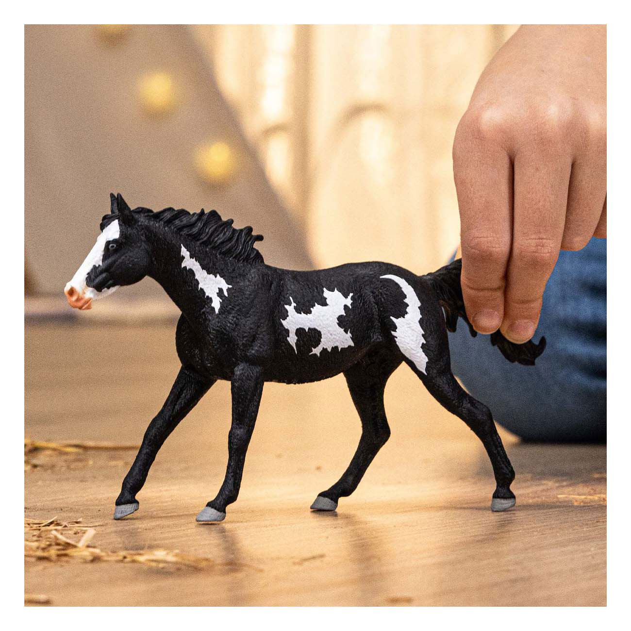 schleich HORSE CLUB Paint Horse Ruin 14900