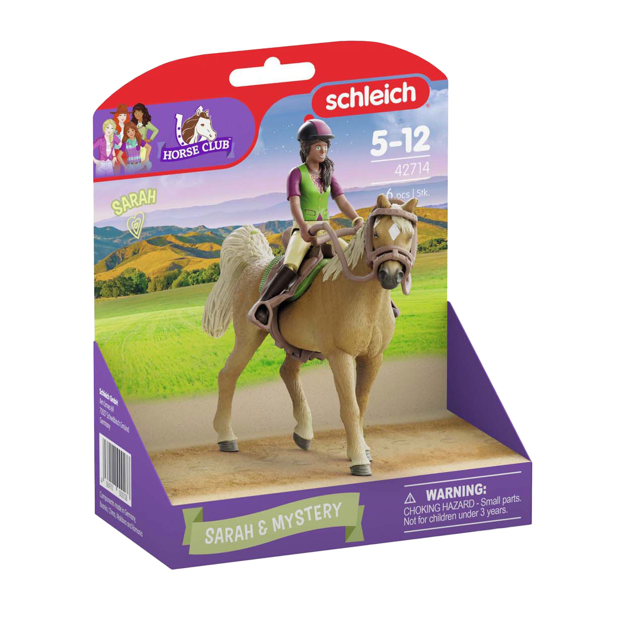 Schleich HORSE CLUB Sarah & Mystère 42714