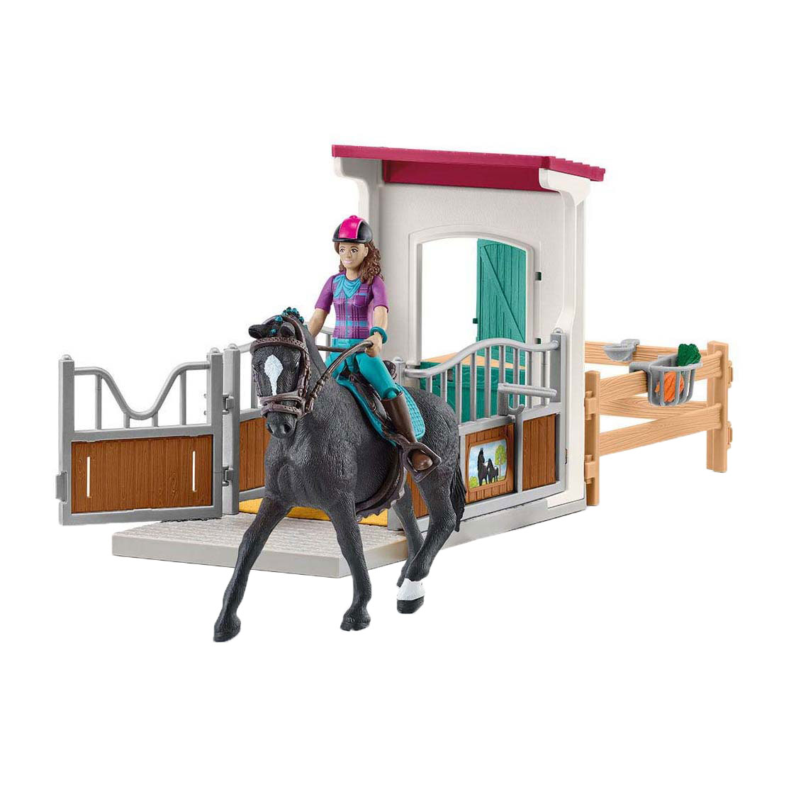 Van à chevaux Schleich HORSE CLUB avec Lisa et Storm 42709