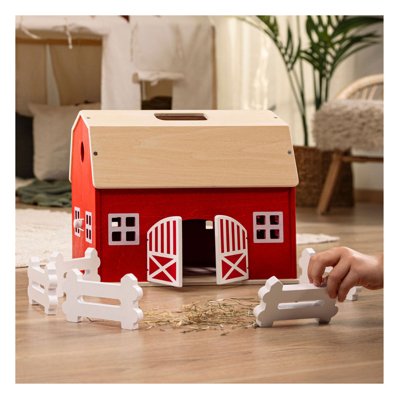 schleich FARM WORLD Houten Boerderij 42602