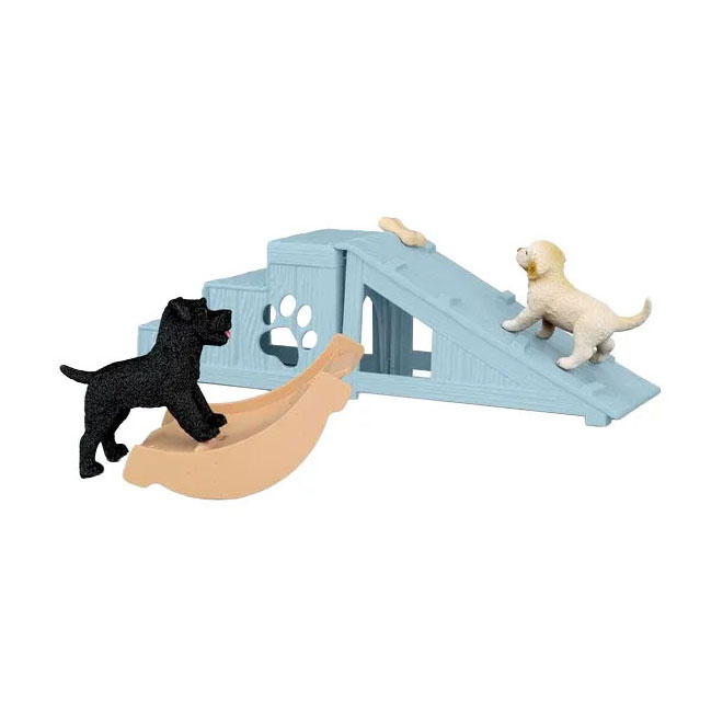 Schleich Farm World Aventure Amusement pour les petits chiots 42763