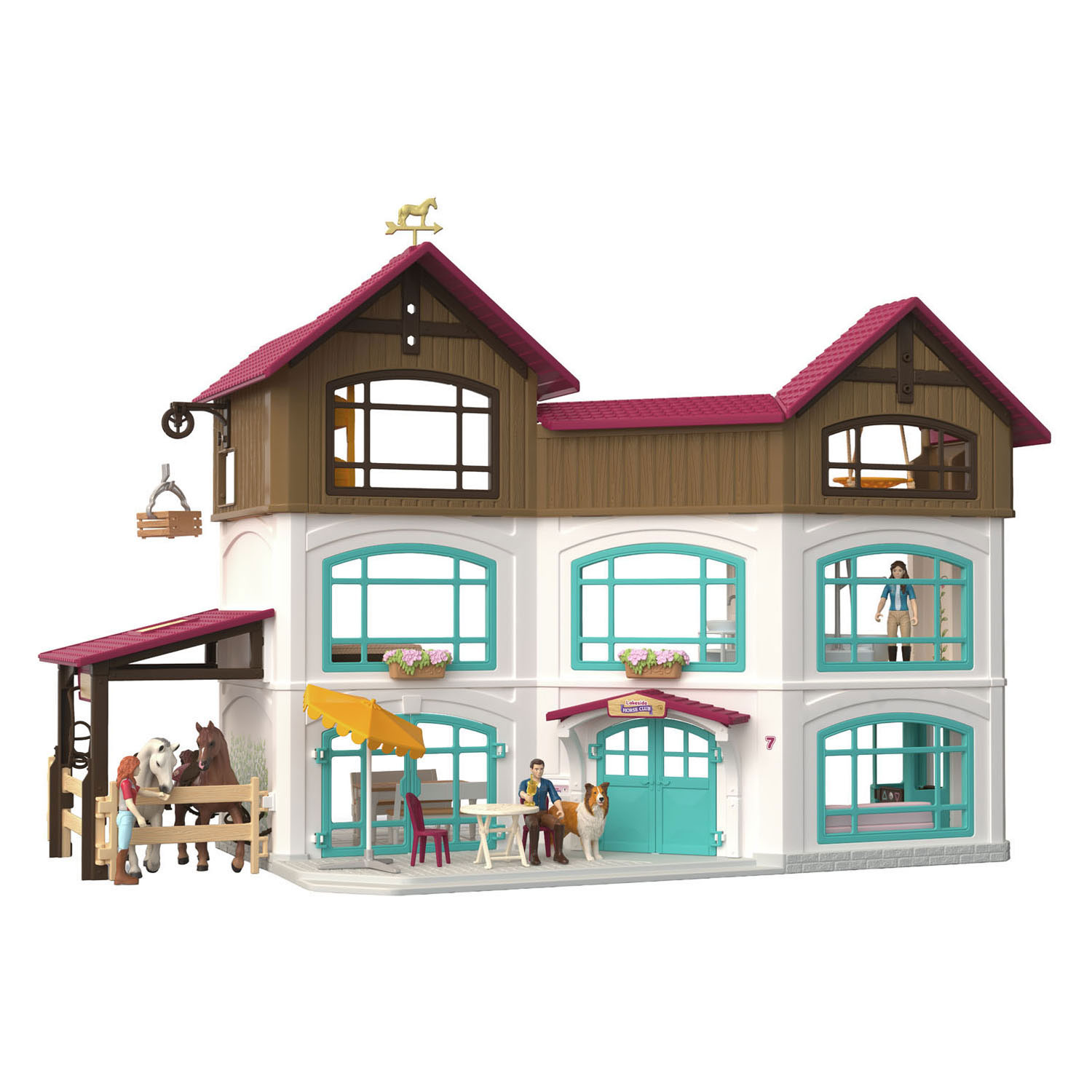 schleich HORSE CLUB Lakeside Villa & Paddock 42785