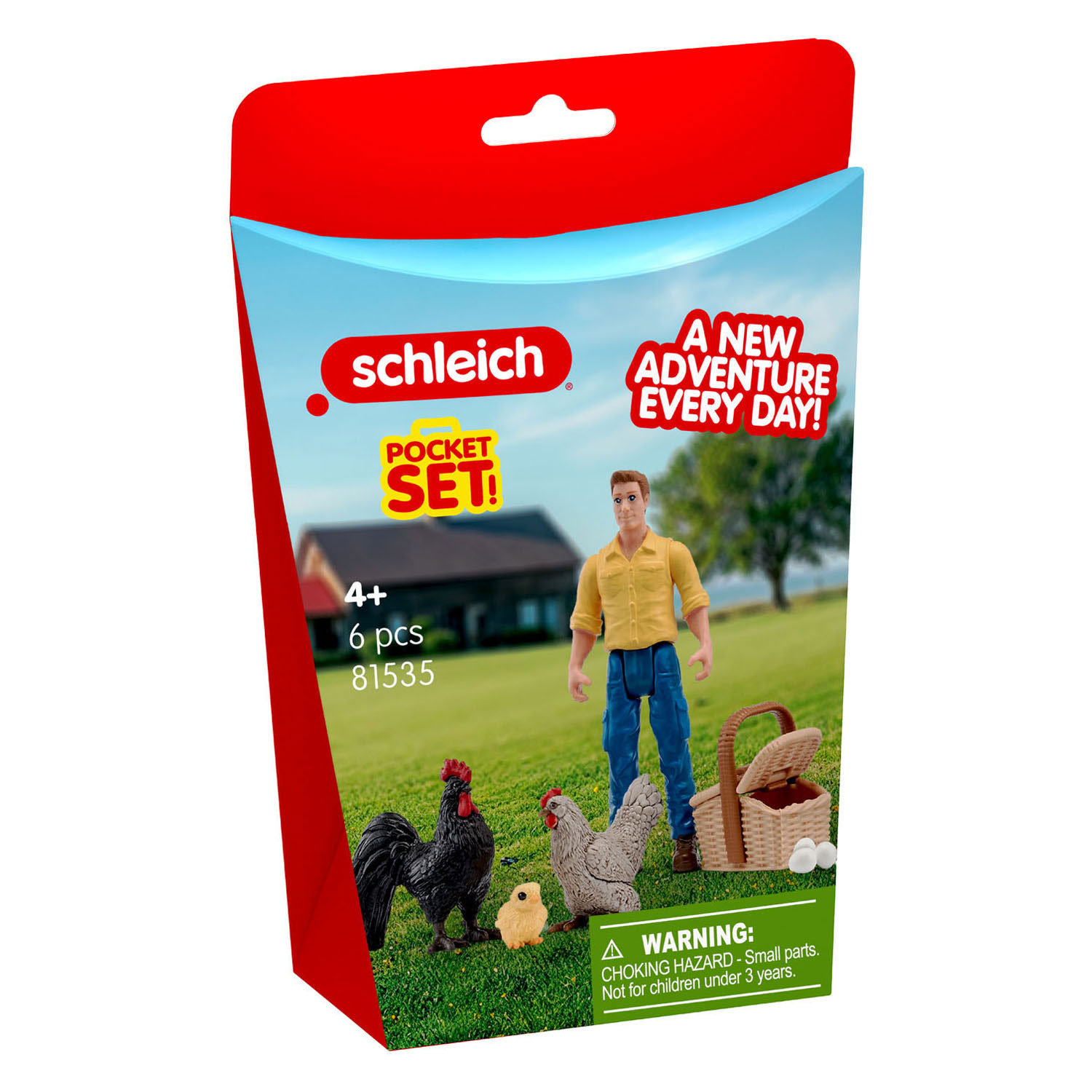 schleich Farm World Eieren Zoeken 81535